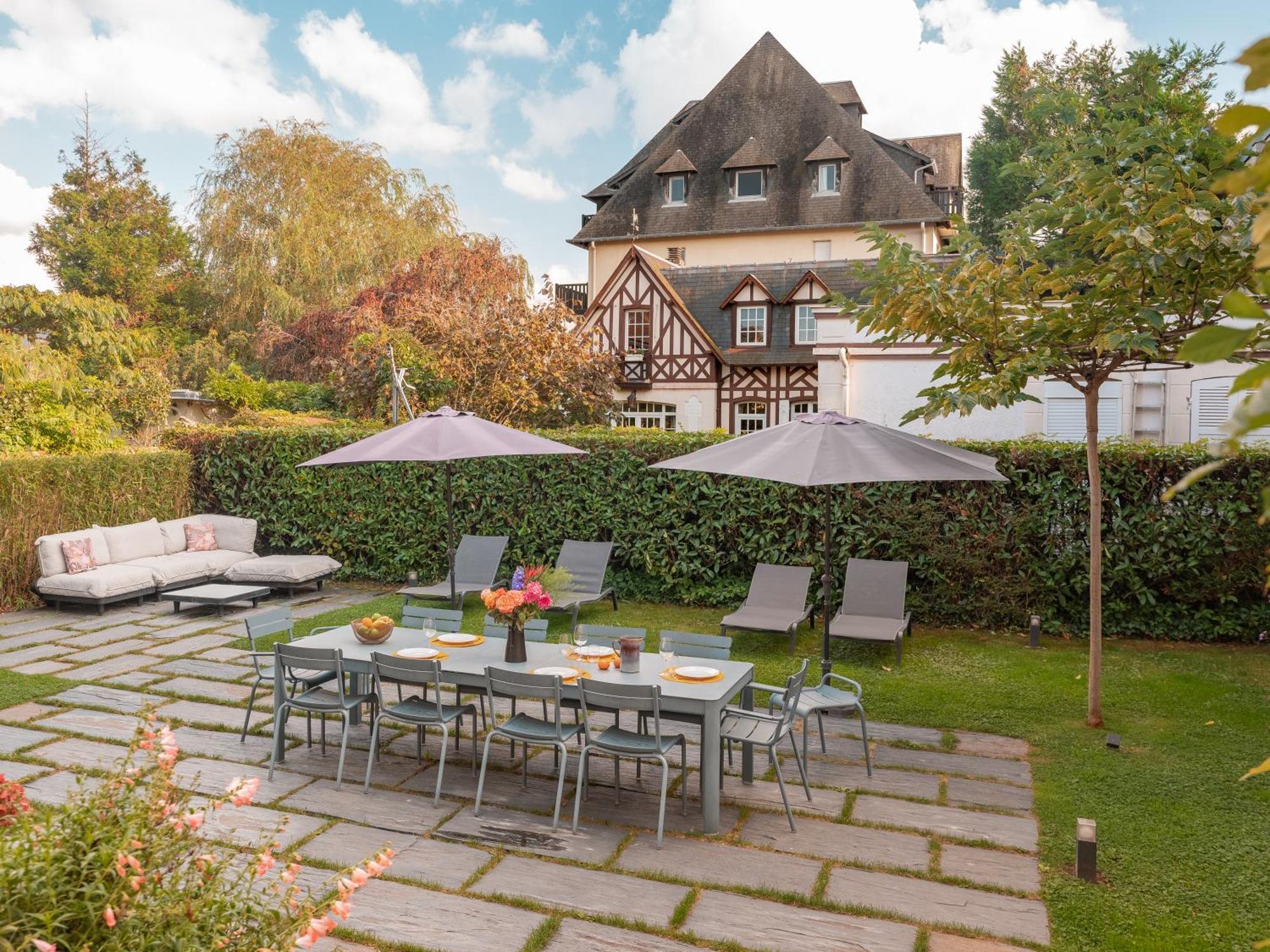 Villa Berry Centre Deauville - Chic & Stylee - Magnifique Jardin Luaran gambar