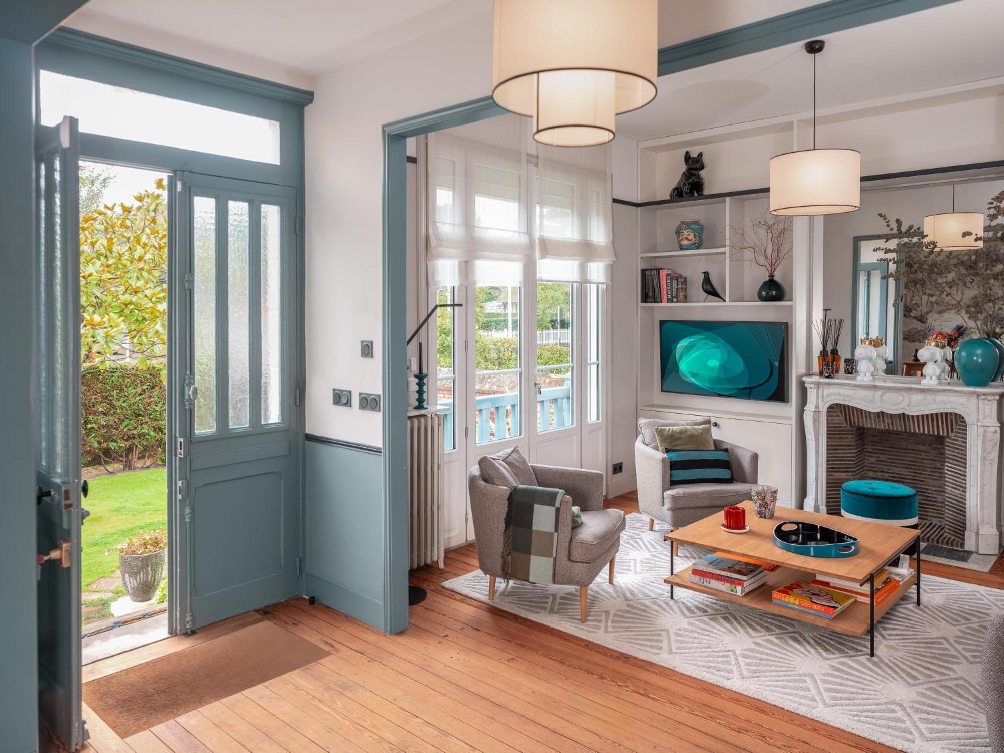 Villa Berry Centre Deauville - Chic & Stylee - Magnifique Jardin Luaran gambar